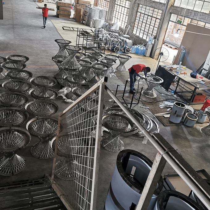 China Foshan Sedia Furniture Co., Ltd factory production line