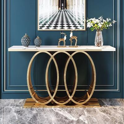 Buy Stainless Steel Marble Console Tables - Perfect For Modern Interiors online manufacture