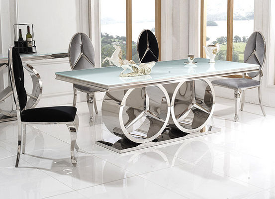 Buy Stainless Steel Marble Restaurant Square Dining Room Tables OEM ODM online manufacture
