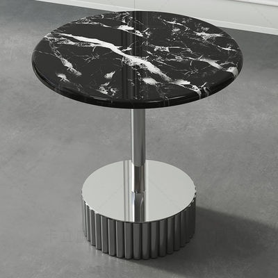 Buy Elegant Stainless Steel Marble Top Couch Side Table OEM ODM online manufacture