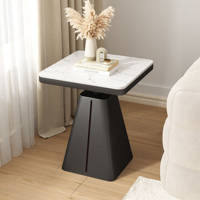Buy Square Marble End Table With Smooth Surface NO Storage online manufacture