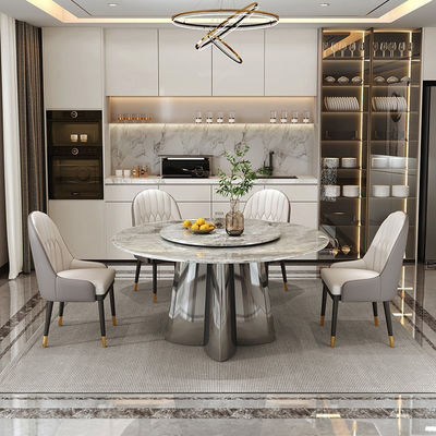 Buy Durable Marble Top Dining Tables With Stainless Steel Legs - Wholesale online manufacture
