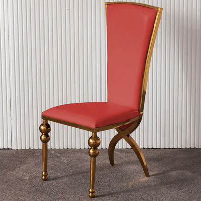 Buy PU Leather Luxury Dining Chair Restaurant Upholstered Chairs online manufacture