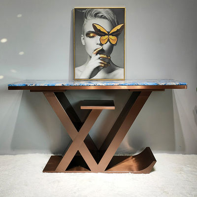 Buy Luxury Marble Console Tables With Stainless Steel - Modern Elegance online manufacture