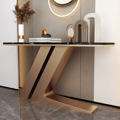 Buy Width 45cm Entrance Console Table Stainless Steel Entryway Table online manufacture