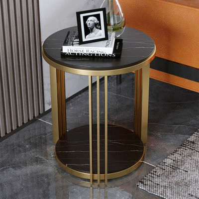 Buy Stainless Steel Circular Sofa Side Table For Living Room online manufacture