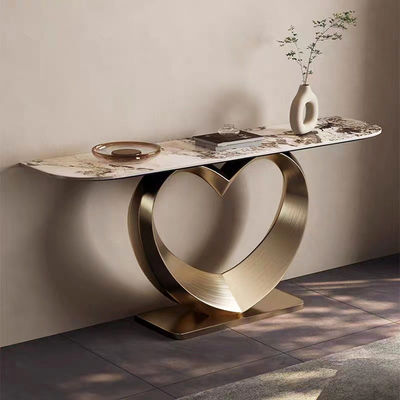 Buy Polished Marble & Stainless Steel Console Tables - Entryway Elegance online manufacture