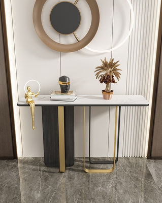 Buy Marble Console Tables With Polished Stainless Steel - Wholesale Deals online manufacture