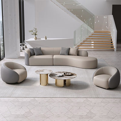 Buy Modern Stainless Steel  Living Room Combination Round Coffee Table online manufacture