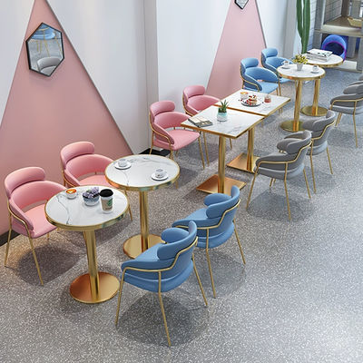 Buy Modern Marble Round Negotiation Table, Suitable For Hotels And Cafes online manufacture